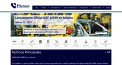 Desktop Screenshot of plexusintl.com.mx